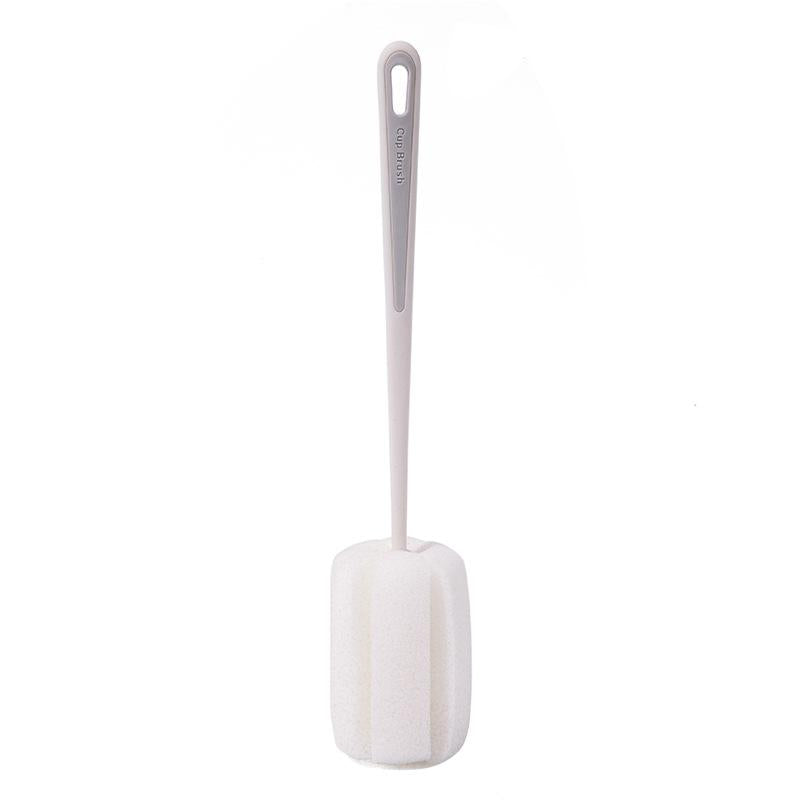 2pcs Cup brush, cup magic tool, water cup cleaning, long handle washing, bottle brush, no dead corners to remove tea stains, sponge small brush