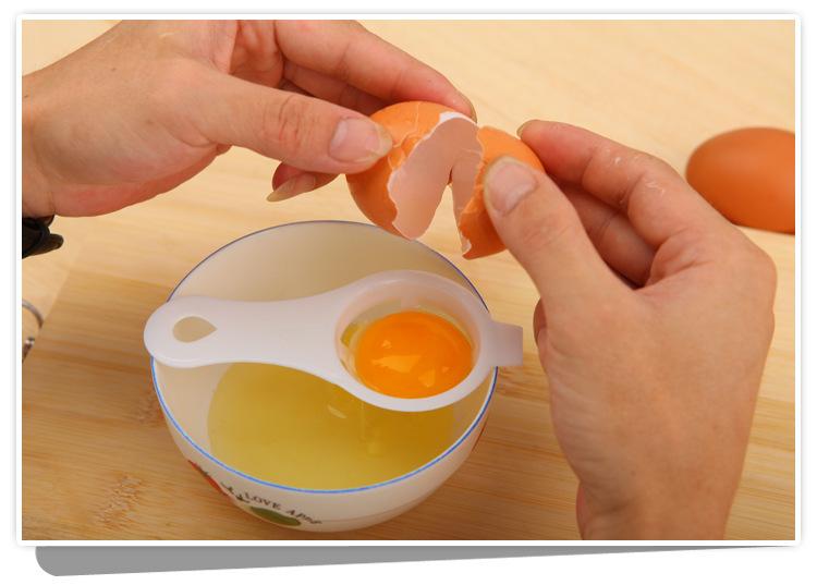 2pcs Egg Yolk Egg White Separator Household Baby Baking Protein Filter Egg Mixture Artifact Egg Commercial Egg Leakage Egg White Kitchen Utensils