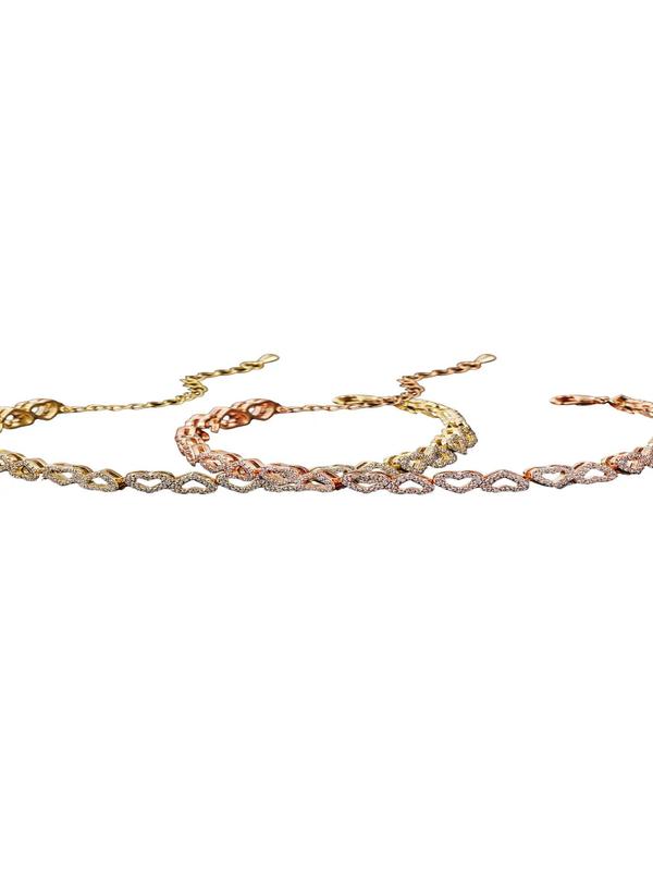 Heart Design Cute Summer Bracelets, Artificial Zircon Decor Matching Dainty Jewelry for Fall Festival Party, Daily Clothing Decor for Back To School, Matching Bracelets, Fall Outfits, Fall Freshness