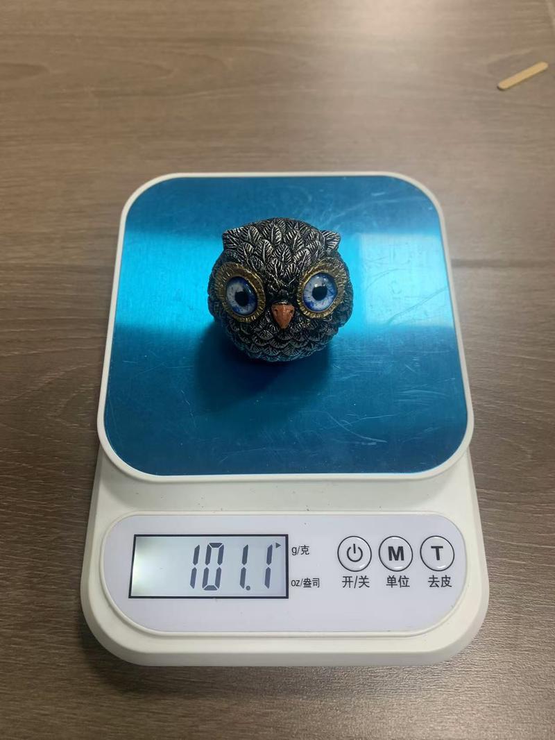 Owl Beads Pendant Owl Home Decoration Resin Craft Ornament