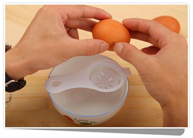 2pcs Egg Yolk Egg White Separator Household Baby Baking Protein Filter Egg Mixture Artifact Egg Commercial Egg Leakage Egg White Kitchen Utensils