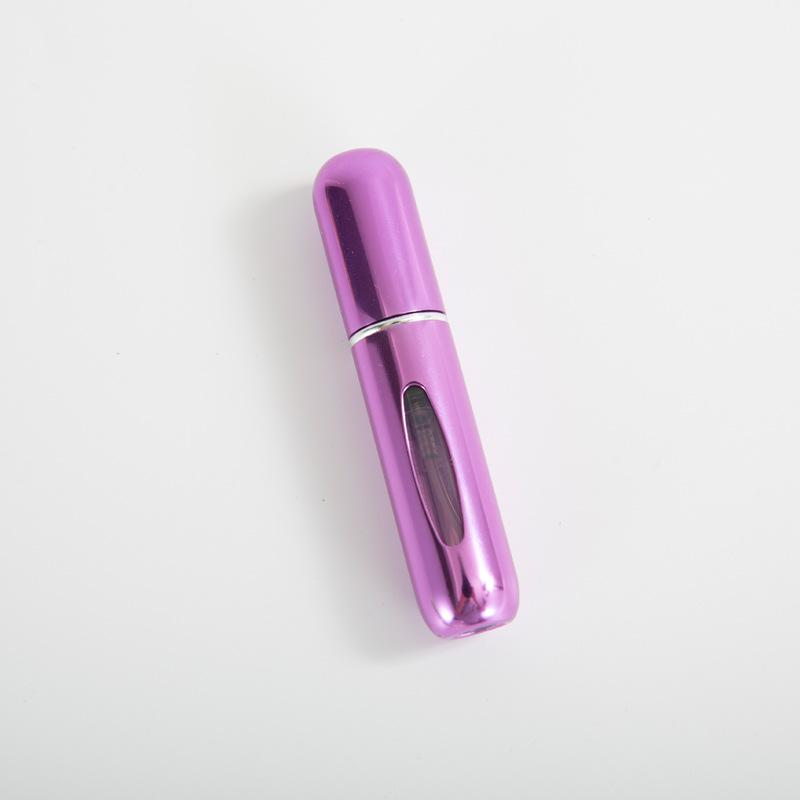5ml refillable perfume atomizer travel, portable mini pocket Perfume Atomizer for travel accessories tin canister Organizer Bottle
