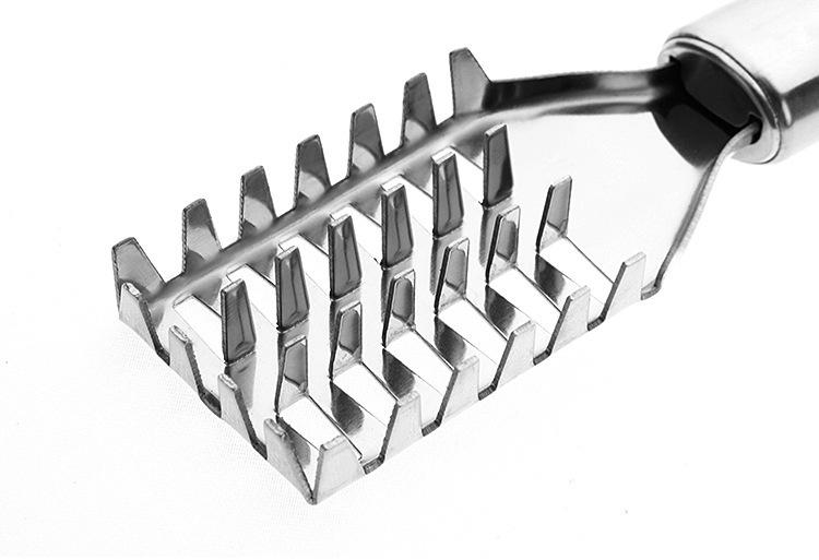 Scales Scraper Fish Scraper Multi-Functional Stainless Steel Household Descaler Fish Killing Product Kitchen Supplies Scale Remover Brush