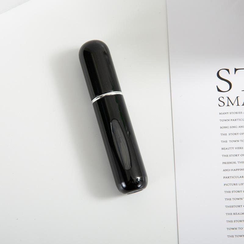 5ml refillable perfume atomizer travel, portable mini pocket Perfume Atomizer for travel accessories tin canister Organizer Bottle