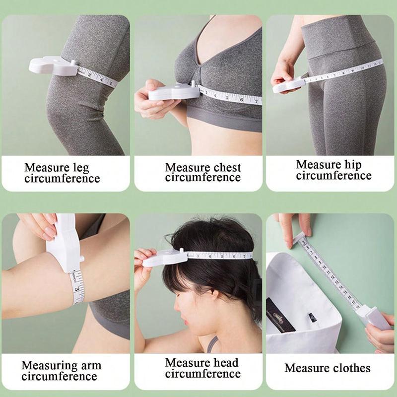 Retractable Body Tape Measure, Automatic Portable Body Measuring Tape, Household Measuring Tools for Waist, Hip, Arm, Birthday Gifts