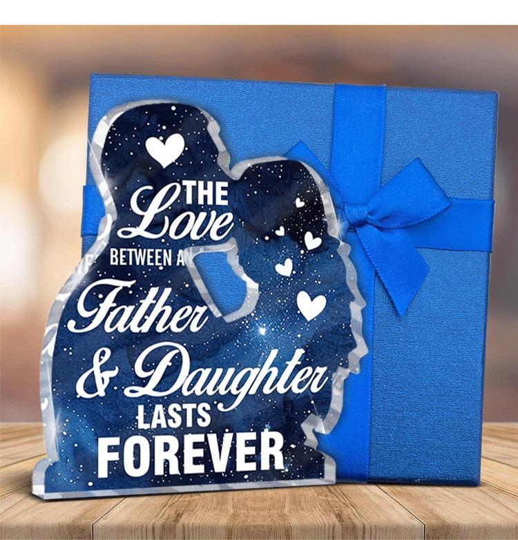 Gifts for Dad From Son, Thank You Gift for Dad Daddy Father Bonus Dad, Dad Birthday Father's Day Gift Ideas, Best Dad Acrylic Keepsake