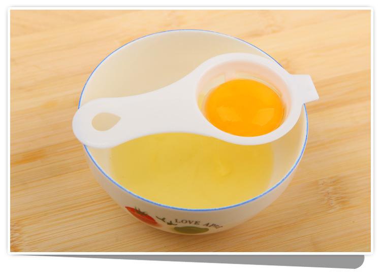 2pcs Egg Yolk Egg White Separator Household Baby Baking Protein Filter Egg Mixture Artifact Egg Commercial Egg Leakage Egg White Kitchen Utensils