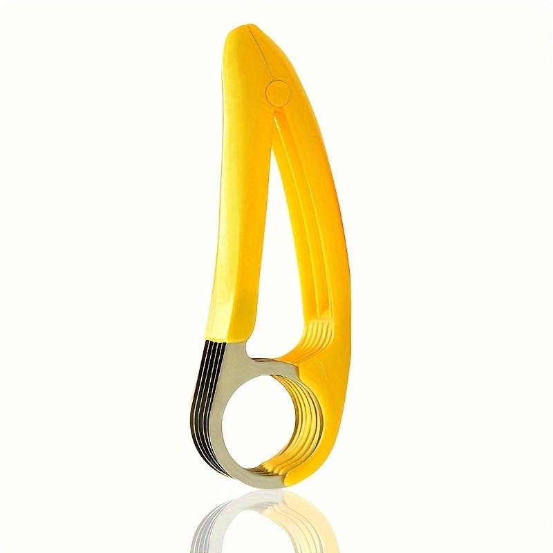 Stainless Steel Banana and Cucumber Slicer-Perfect for Barbecue and Outdoor Cooking, Food Safe Kitchen Gadgets