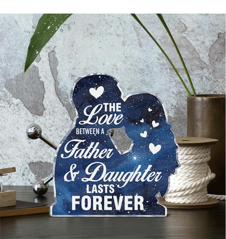 Gifts for Dad From Son, Thank You Gift for Dad Daddy Father Bonus Dad, Dad Birthday Father's Day Gift Ideas, Best Dad Acrylic Keepsake