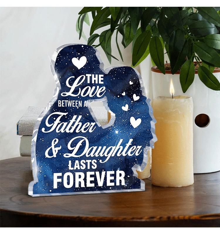 Gifts for Dad From Son, Thank You Gift for Dad Daddy Father Bonus Dad, Dad Birthday Father's Day Gift Ideas, Best Dad Acrylic Keepsake