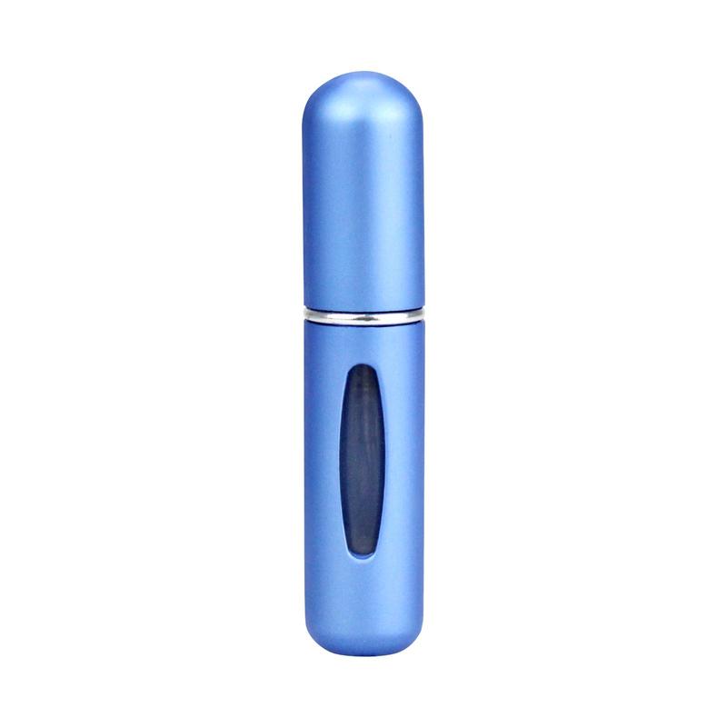 5ml refillable perfume atomizer travel, portable mini pocket Perfume Atomizer for travel accessories tin canister Organizer Bottle