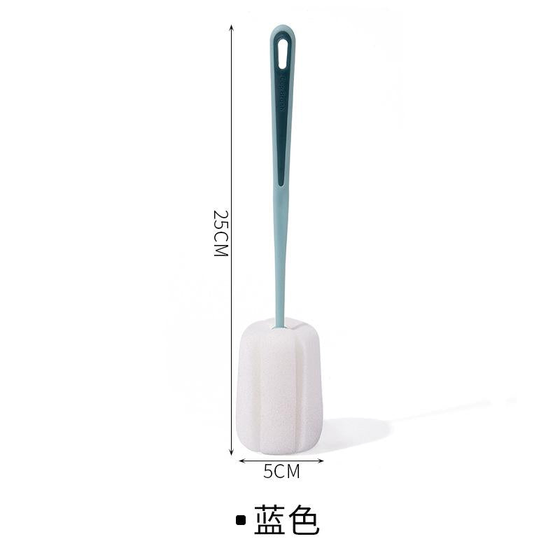 2pcs Cup brush, cup magic tool, water cup cleaning, long handle washing, bottle brush, no dead corners to remove tea stains, sponge small brush