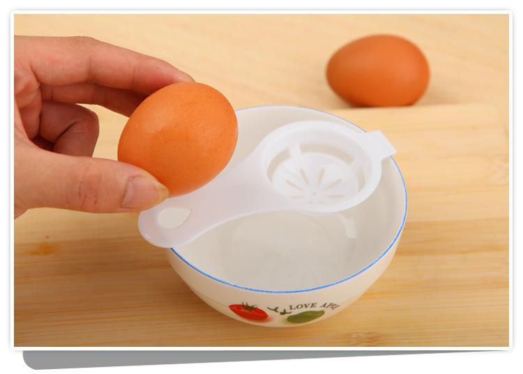 2pcs Egg Yolk Egg White Separator Household Baby Baking Protein Filter Egg Mixture Artifact Egg Commercial Egg Leakage Egg White Kitchen Utensils