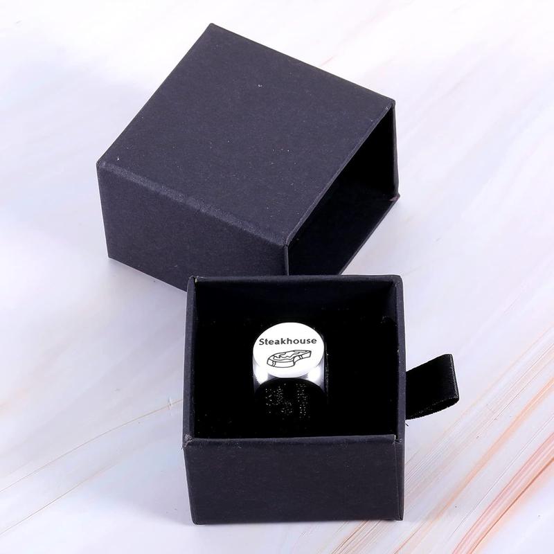 Anniversary for Him Her Date Night Ideas Dice Gifts for Boyfriend Girlfriend Wedding Gifts Couple Gifts 11th Anniversary Steel Gift for Wife Husband Birthday Valentines for Women Men