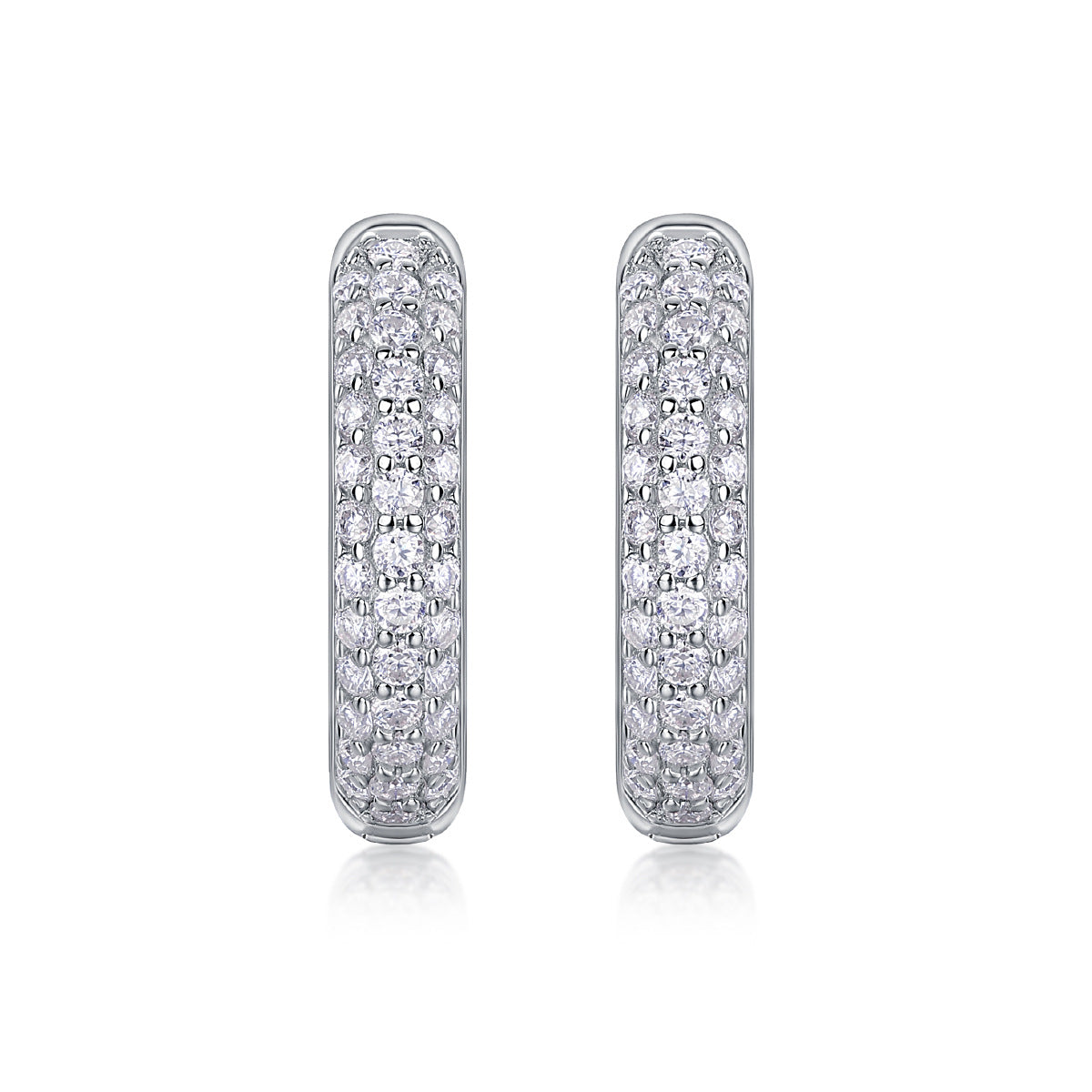 S925 Corner Star Earrings Moissanite Ear Ring