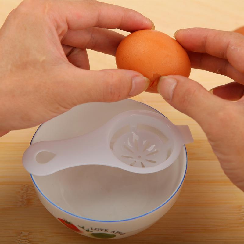 2pcs Egg Yolk Egg White Separator Household Baby Baking Protein Filter Egg Mixture Artifact Egg Commercial Egg Leakage Egg White Kitchen Utensils