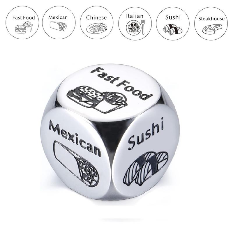 Anniversary for Him Her Date Night Ideas Dice Gifts for Boyfriend Girlfriend Wedding Gifts Couple Gifts 11th Anniversary Steel Gift for Wife Husband Birthday Valentines for Women Men