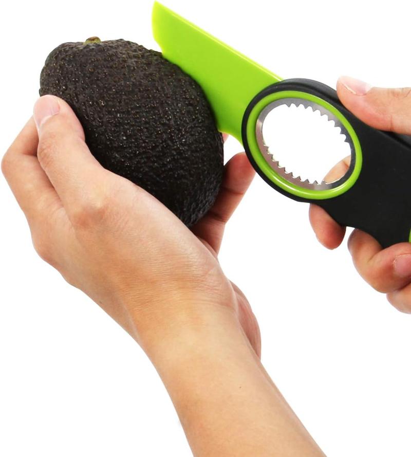 Aichoof 3 in 1 Avocado Slicer,Dishwasher Safe party gift