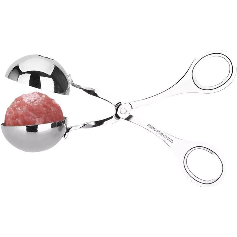 2pcs Stainless Steel Meatballs Maker TikTok Rice Ball Mold l Fried Pork Balls Household Tools Meatball Clip