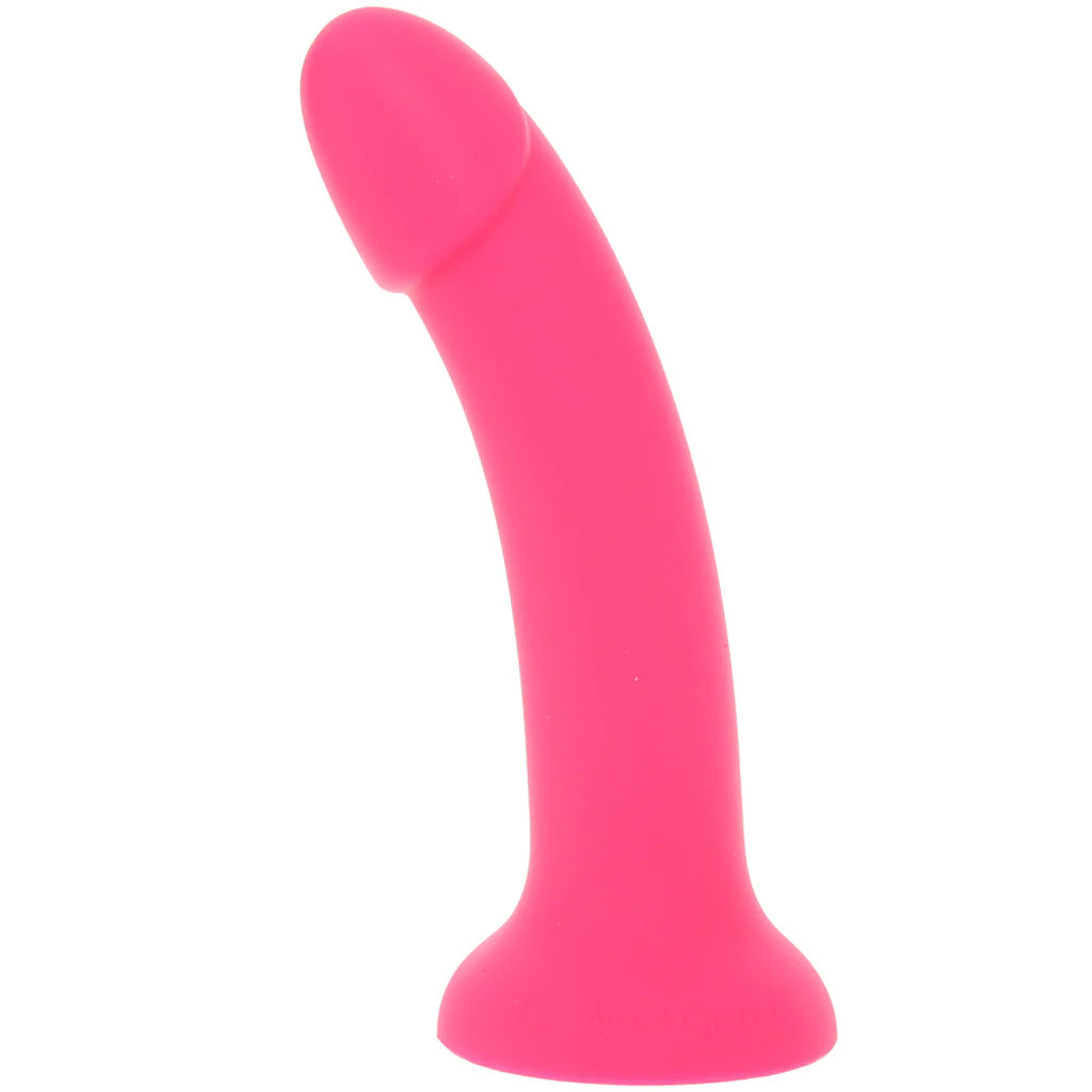 Premium 8 Inch Pink Silicone Dildo