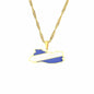 Hot selling creative world maps, national flags, necklaces, pendants,Women and men jewelry,tiktok shop