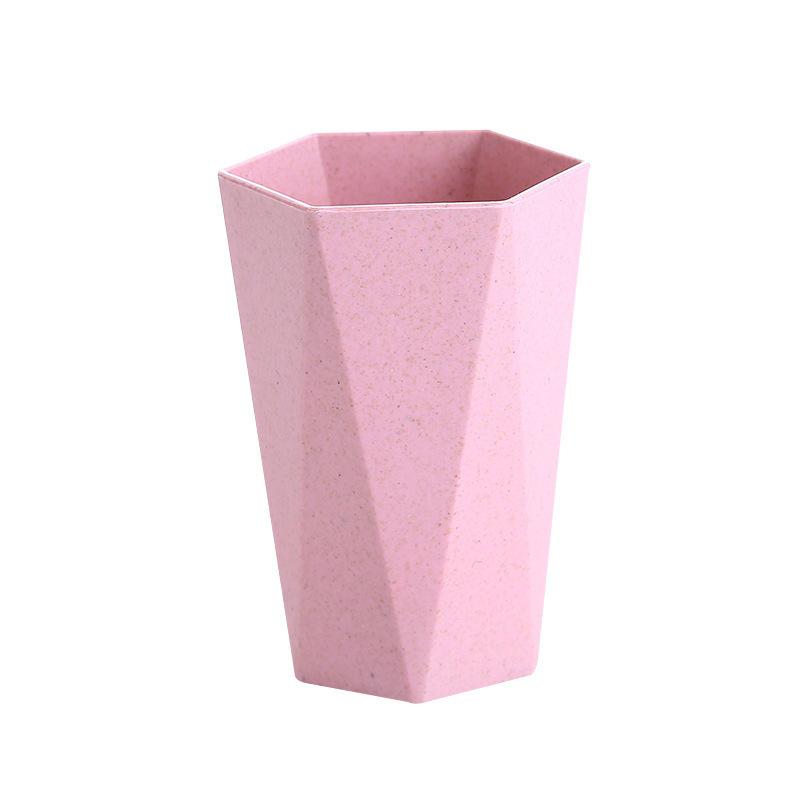 Instagram mouthwash cup, cute, simple, light luxury style, household plastic couple brushing cup, student dormitory transparent washing cup Tumbler