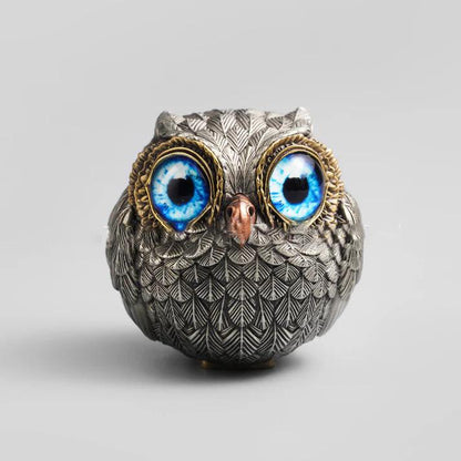Owl Beads Pendant Owl Home Decoration Resin Craft Ornament