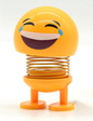 Spring Bobble Head Doll Cartoon Ornaments Car Facial Expression Bag Car Decoration Car Interior Decoration Creative Cute
