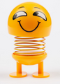 Spring Bobble Head Doll Cartoon Ornaments Car Facial Expression Bag Car Decoration Car Interior Decoration Creative Cute