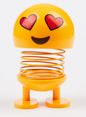 Spring Bobble Head Doll Cartoon Ornaments Car Facial Expression Bag Car Decoration Car Interior Decoration Creative Cute