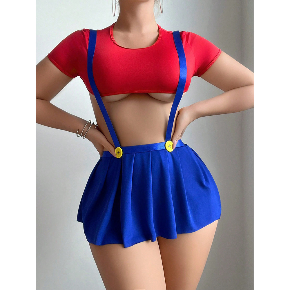 Spicy Girl Lingerie Set - Passionate Uniform for Women