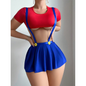 Spicy Girl Lingerie Set - Passionate Uniform for Women
