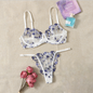 Popular INS - Style Lingerie Set in Europe and America, Embroidered Flower Sexy Lingerie,  Perfect for Passionate Moments, Ideal Gift for Couples