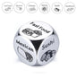 Anniversary for Him Her Date Night Ideas Dice Gifts for Boyfriend Girlfriend Wedding Gifts Couple Gifts 11th Anniversary Steel Gift for Wife Husband Birthday Valentines for Women Men