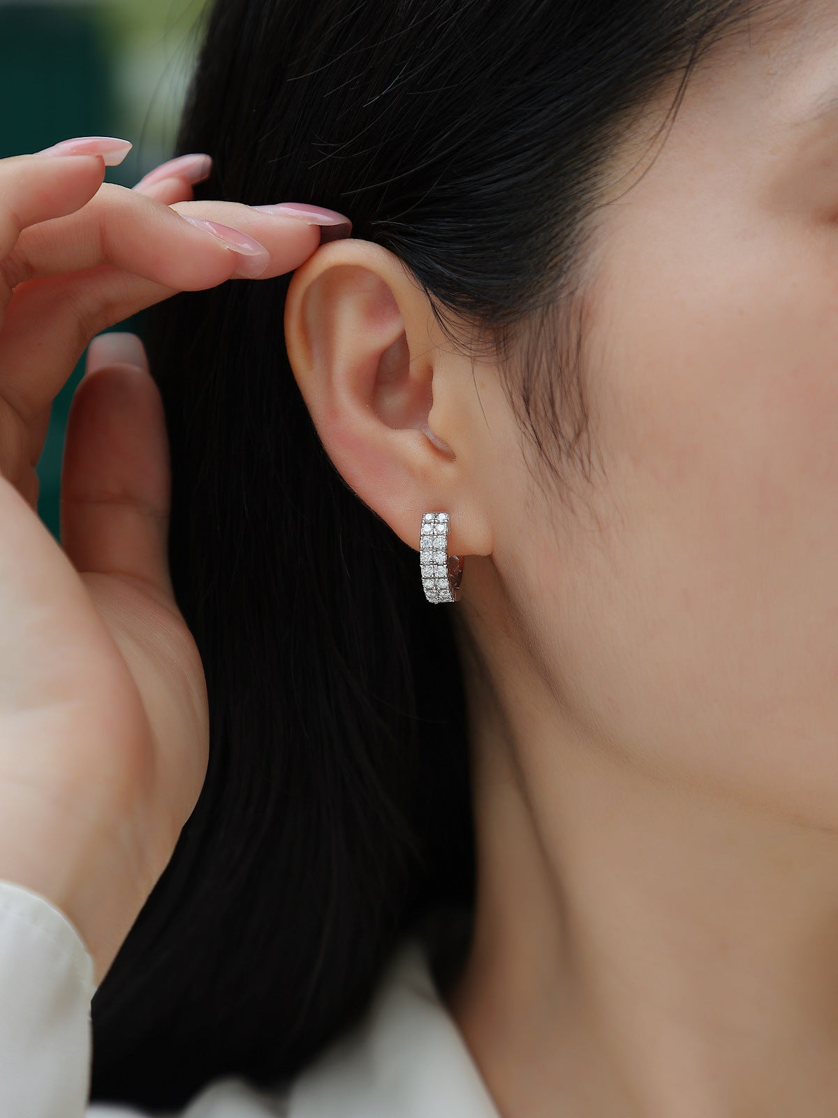 2.0mm Earrings Moissanite S925 Earrings