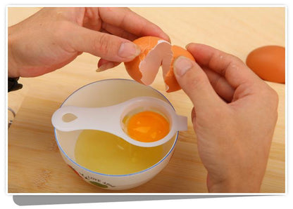 2pcs Egg Yolk Egg White Separator Household Baby Baking Protein Filter Egg Mixture Artifact Egg Commercial Egg Leakage Egg White Kitchen Utensils