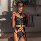 Couple's Sexy Lace Strap Set - 3-Piece Garter Belt for a Romantic Date - New Arrival
