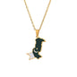 Hot selling creative world maps, national flags, necklaces, pendants,Women and men jewelry,tiktok shop