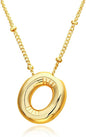 Christmas gifts&specials 18k Bubble Letter Necklace Gold for Women, Rhinestone Bubble Balloon Initial Necklace for Her, Charm Puff Letter Name Pendant Chunky Alphabet necklace