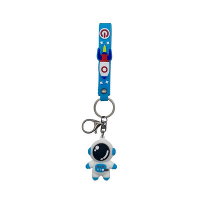 Creative Spaceman Cute Internet Celebrity Astronaut Keychain Schoolbag Pendant Children Gift Keychain