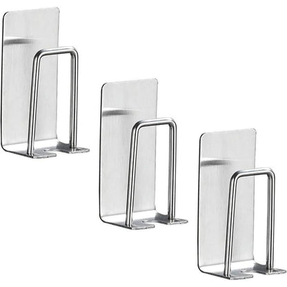 Electric Toothbrush Holders for Bathroom, GIAVGIAV Electric Toothbrush Organizer, Bathrooms Toothbrush Storage for Shower Space-Saving, Mirror Toothbrush Holder Wall Mounted, Stainless Steel 304