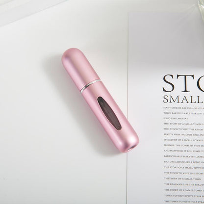 5ml refillable perfume atomizer travel, portable mini pocket Perfume Atomizer for travel accessories tin canister Organizer Bottle