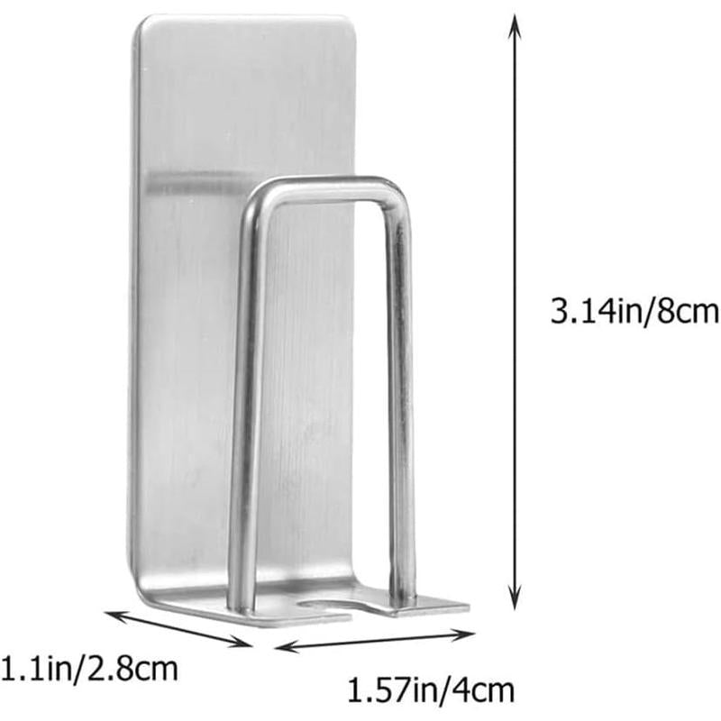 Electric Toothbrush Holders for Bathroom, GIAVGIAV Electric Toothbrush Organizer, Bathrooms Toothbrush Storage for Shower Space-Saving, Mirror Toothbrush Holder Wall Mounted, Stainless Steel 304