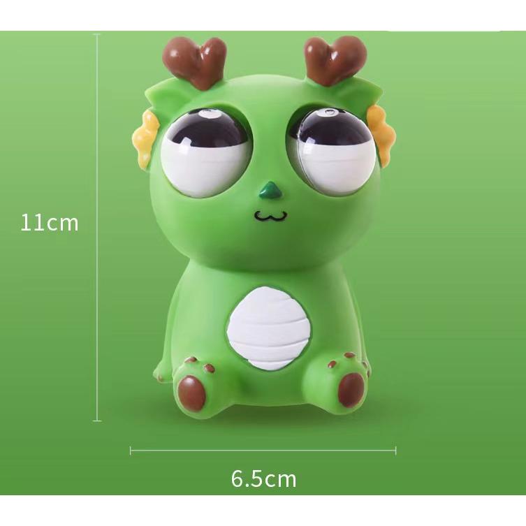 Blast Eye Dragon Squeezing Toy Decompression Toy Dragon Year Squeeze Stare Xlongren Doll Vent Blast Eye Dragon Toy Wholesale