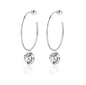 S925 Hoop Earrings Moissanite New Style Earrings