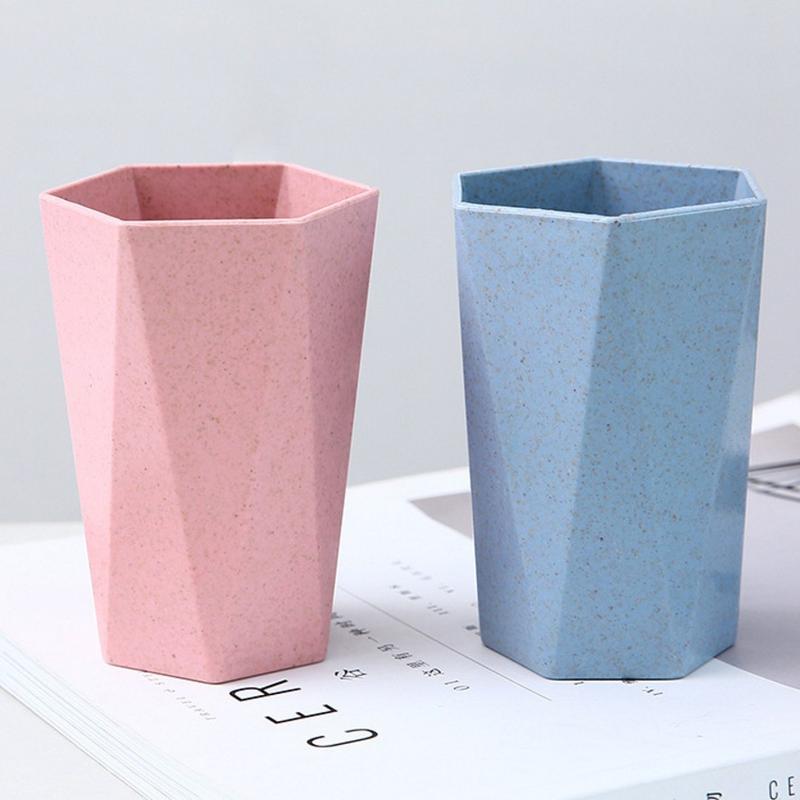 Instagram mouthwash cup, cute, simple, light luxury style, household plastic couple brushing cup, student dormitory transparent washing cup Tumbler