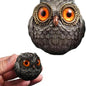 Owl Beads Pendant Owl Home Decoration Resin Craft Ornament