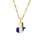 Hot selling creative world maps, national flags, necklaces, pendants,Women and men jewelry,tiktok shop