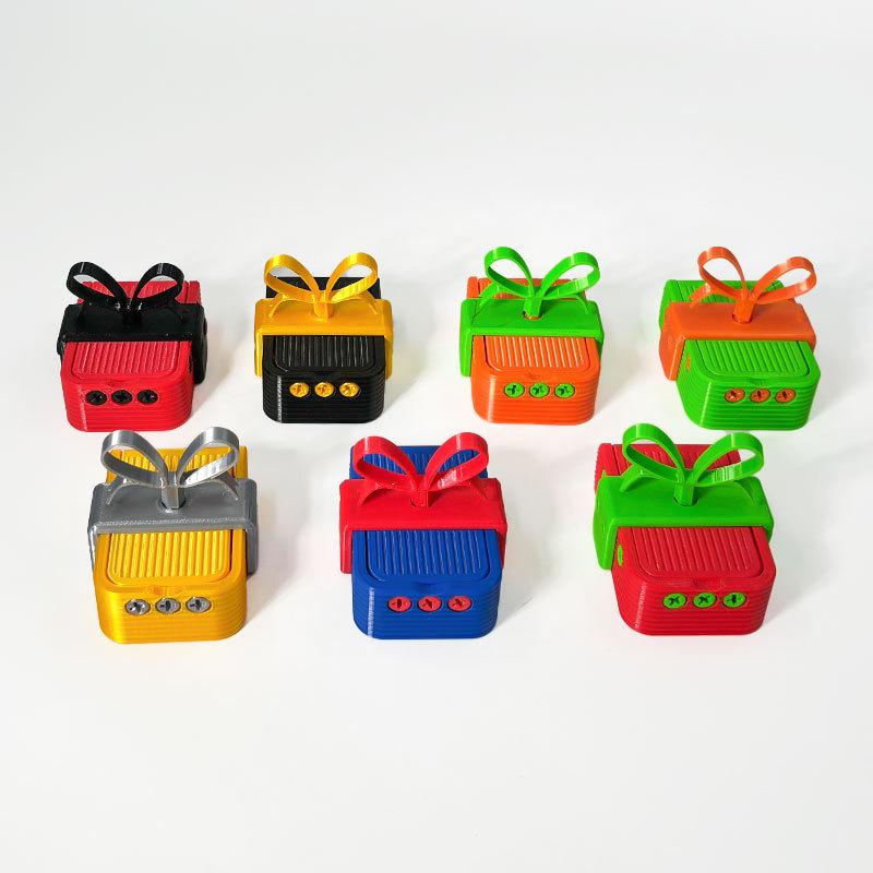 Annoying Gift Box 3D Printing Annoying Gift Box Festival Gift Box Creative Ornament