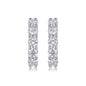 S925 Buddha Dawn Hoop Earrings Moissanite New Earrings